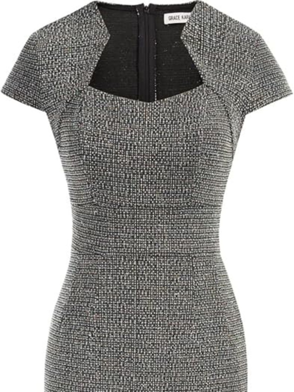 Grace Karin Pencil Sheath Dress Gray- Size Medium